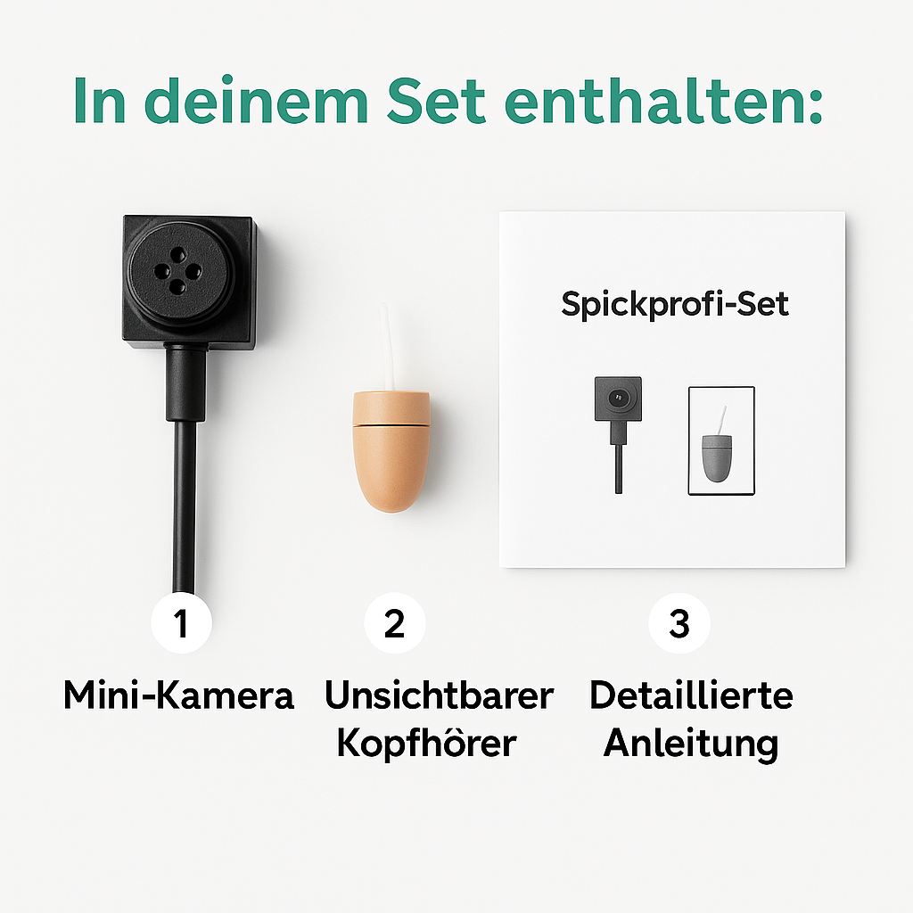 Ultimative Spick - Set für Klausuren & Prüfungen - Spickprofi Spyschool