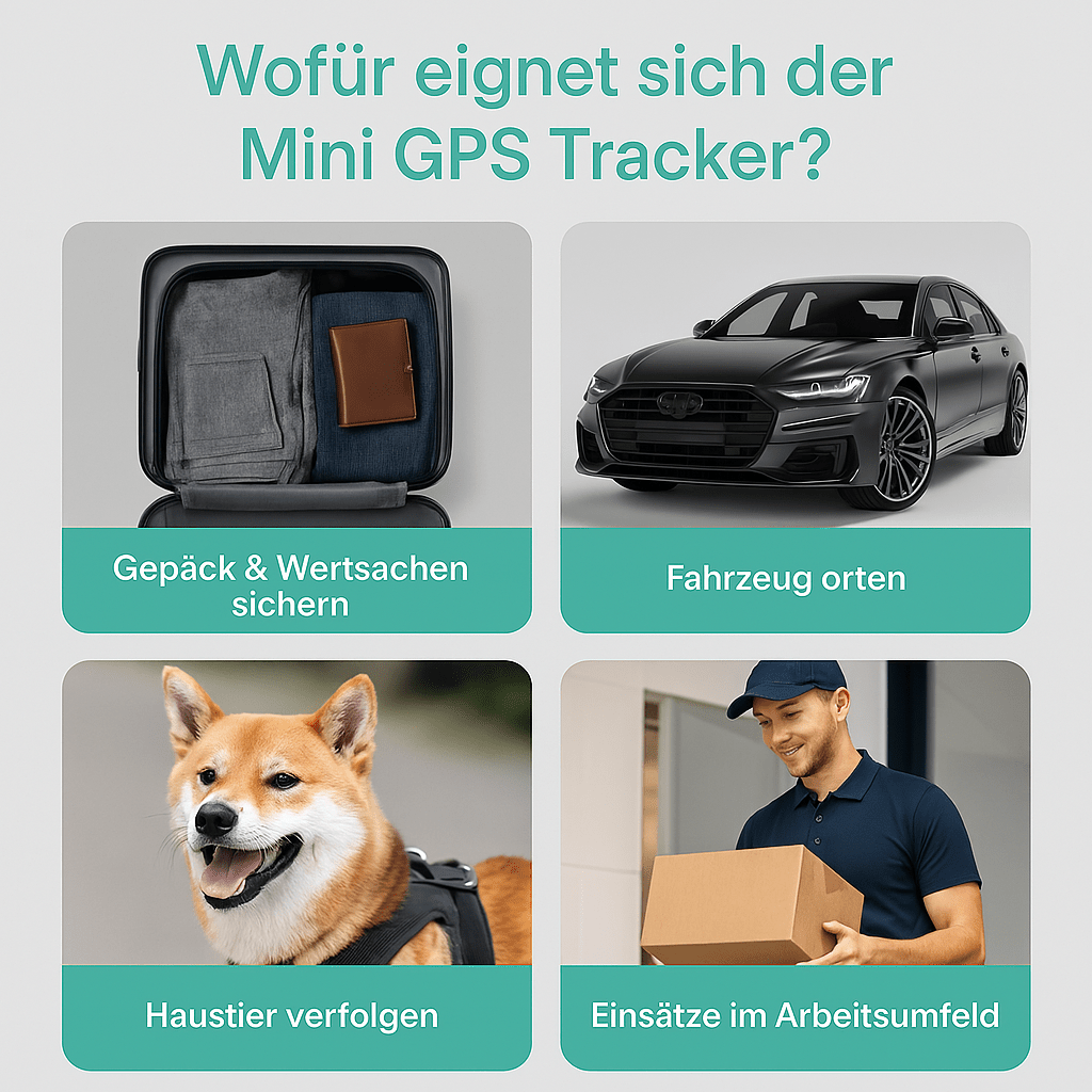 GPS Tracker Mini mit Magnet - Spickprofi