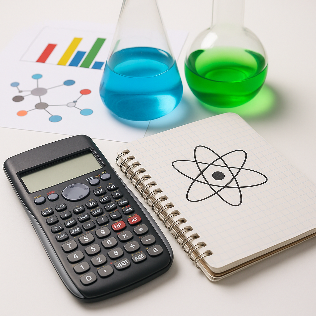 naturwissenschaften chemie physik spicken taschenrechner
