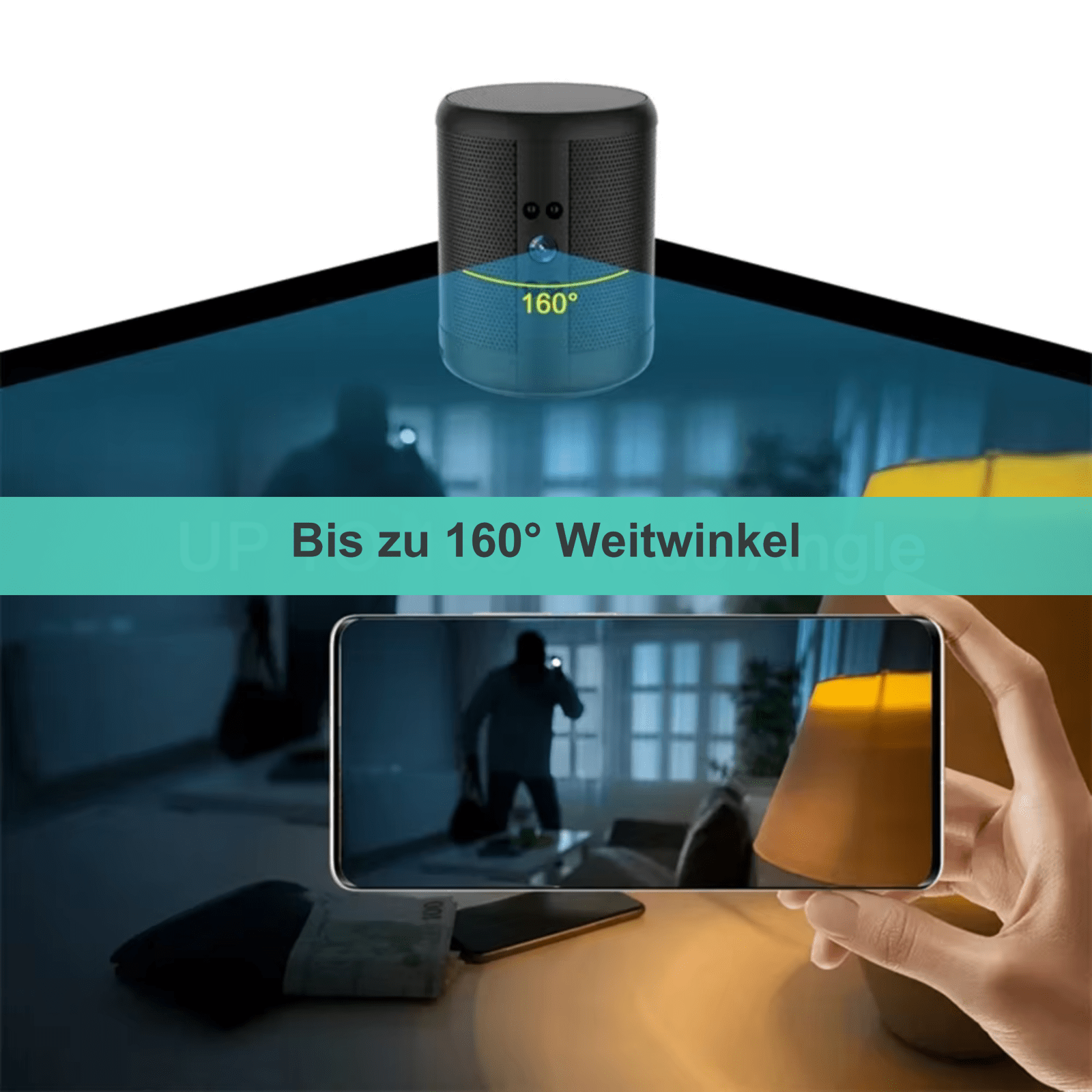 SmartSpeaker Cam - Lautsprecher mit versteckter WLAN Kamera - Spickprofi